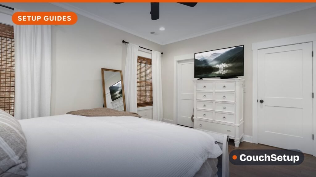 Bedroom TV Setup Guide: Best Size, Mounting Height, Sound and Sleep-Friendly Settings