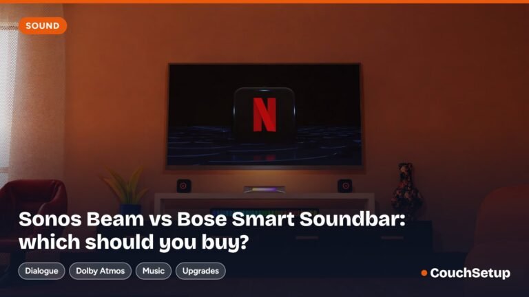 Sonos Beam vs Bose Smart Soundbar comparison cover
